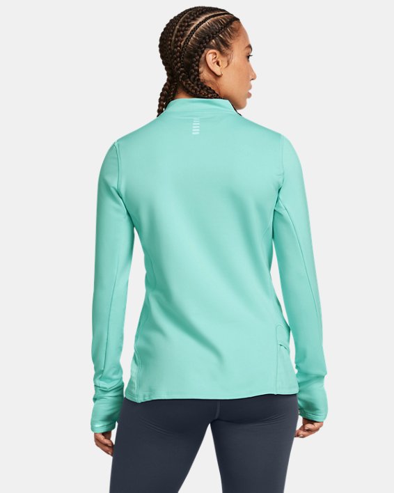 Women's UA Qualifier Cold Long Sleeve in Blue image number 1
